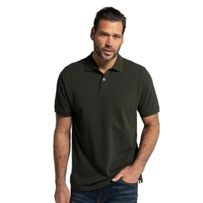 Abbildung von JP1880 Poloshirt, Herren, Größe: 7XL, Dunkle olive