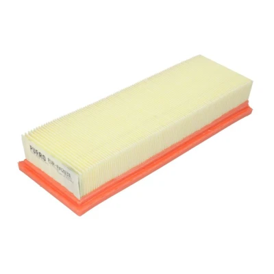 Abbildung von PURRO PUR PA2031 Luftfilter 49 101 297 rechteckig Filtereinsatz RENAULT: CLIO 2, Kangoo I, I Express, PEUGEOT: 206 Hatchback, 406 Saloon