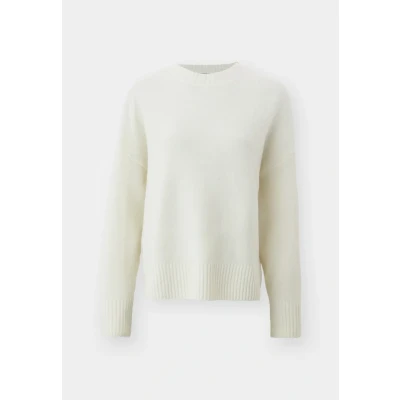 Abbildung von Vero Moda Vmboom Oneck Strickpullover, Damen, Größe: Small, Birch