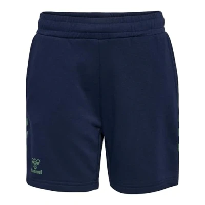 Abbildung von Hummel Staltic kurze Sporthose für Kinder, Größe: 176, Marine duck green