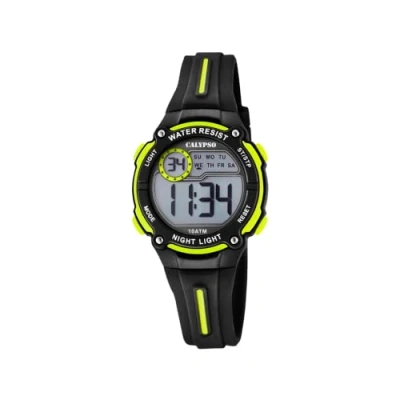 Abbildung von Calypso Unisex Kinder Digital Quarz Uhr mit Plastik Armband K6068/5