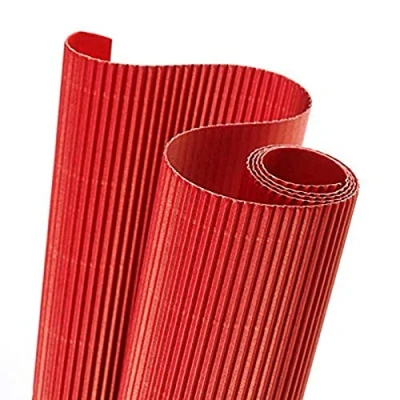Abbildung von GUARRO CANSON 200992610 Rolle gewellte Pappe, 50 x 70 cm, rot