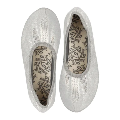 Abbildung von Beck Mädchen Basic Glitzer Gymnastikschuhe, Silber, 30 EU