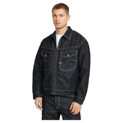 Abbildung von G STAR Dakota Jeansjacke, Herren, Größe: Small, Raw denim