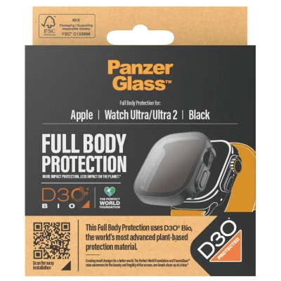 Abbildung von Full Body Case für Apple Watch Ultra 2 49 mm Schwarz