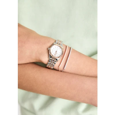 Abbildung von Michael Kors Petite Lexington Watch Bracelet SET Uhr silvercoloured, Damen, Größe: One Size, Silver coloured