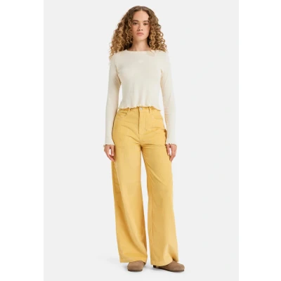 Abbildung von Roxy SURF ON Cloud Stoffhose, Damen, Größe: 31, Ochre