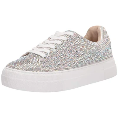 Abbildung von Betsey Johnson Damen Sidny Sneaker, Strass, 38 EU