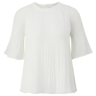Abbildung von s.Oliver Damen 2142633 Bluse, 0200 Weiss, 38