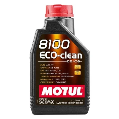 Abbildung von Motul ECO CLEAN 0W 20 1l Motoröl 110724 BMW: 3 Saloon, Touring, 1 Hatchback, TOYOTA: Avensis III Estate, Auris Verso