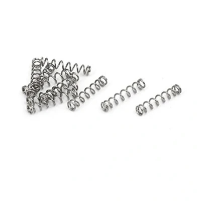 Abbildung von sourcing map 10 Stück Druckfedern Ersatz Druckfeder Spiralfeder Stahlfeder 0.3mmx2mmx10mm aus 304 Edelstahl Silber Ton
