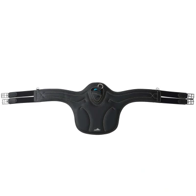 Abbildung von eQuick Sattelgurt ES Jumping Stud Schwarz 115cm Agradi.deVerkauft von Agradi
