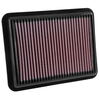 Abbildung von K&amp;N 33 5038 Motorluftfilter: Hochleistung, Prämie, Abwaschbar, Ersatzfilter, Erhöhte Leistung 2013 2019 (Yaris, Yaris iA, Mazda 2, 3, CX Demio)