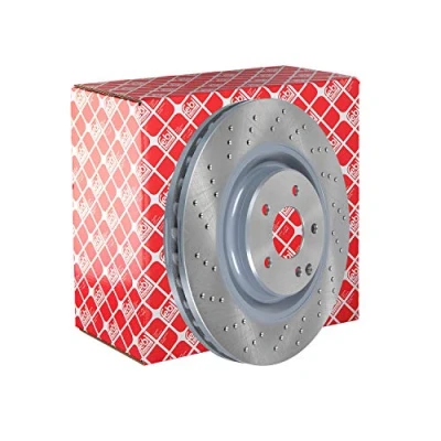 Abbildung von FEBI BILSTEIN 37516 Bremsscheibe Vorderachse 345 30 5 112 gelocht/innenbel. beschichtet MERCEDES BENZ: C Class Saloon, CLK Coupe, T modell