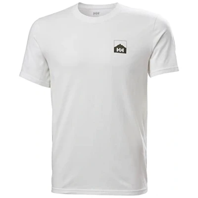 Abbildung von Helly Hansen Herren Nord Graphic Hh T Shirt, 002 White, S UK