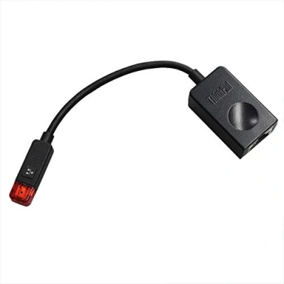Abbildung von Gintai Mini RJ45 Ethernet Erweiterungsadapter für Lenovo Thinkpad X1 Carbon S2 L390 L380 P1 Gen 1/2 Yoga 2nd/3rd 370 X380 Extension 04X6436 SC10A39882BD 5C10Y97178 04X6435 4X90F84315