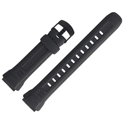 Abbildung von Casio Uhren WV 58 Uhrenarmband 18 mm Kunststoff Schwarz
