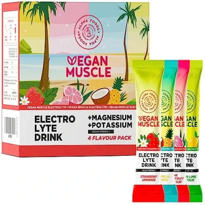Abbildung von Elektrolyte Komplex Pulver Natrium, Magnesium, Kalium ohne Zucker Unterstützung zur Sport Hydration Geschmacksvariation 28 Portionen Electrolytes