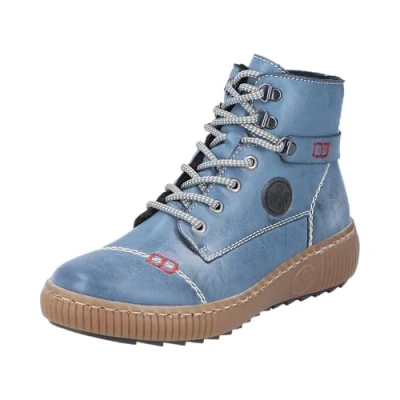 Abbildung von Rieker Damen 52588 Kurzstiefel, Blau, 39 EU