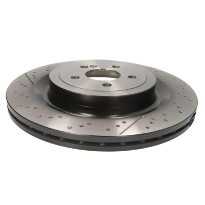 Abbildung von TRW DF6822S Bremsscheibe 360 26 5 112 gelocht/innenbel. lackiert MERCEDES BENZ: C Class Saloon, T modell, E Saloon