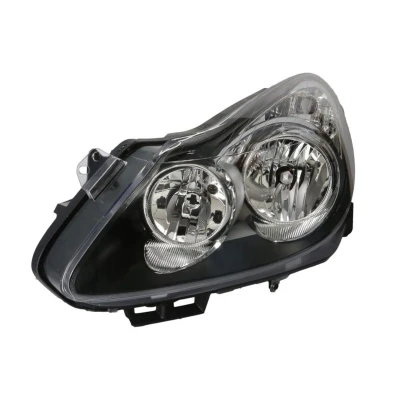 Abbildung von TYC 20 1196 15 2 Scheinwerfer links H7, H1 für Rechtsverkehr ohne Elektromotor OPEL: Corsa D Hatchback