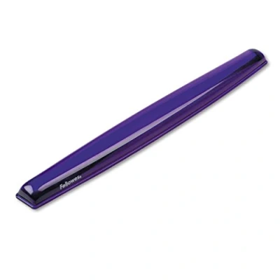 Abbildung von Fellowes Crystals Gel Tastatur Handgelenkauflage violett