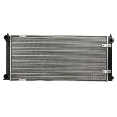 Abbildung von NRF 58712 Kühler, Motorkühlung Aluminium 675 322 34 Kühlrippen mechanisch gefügt VOLKSWAGEN: GOLF 2, 1 Cabriolet