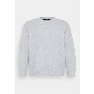 Abbildung von Vero Moda Curve Strickpullover »VMCBOOM LS O NECK PULLOVER GA NOOS CUR«