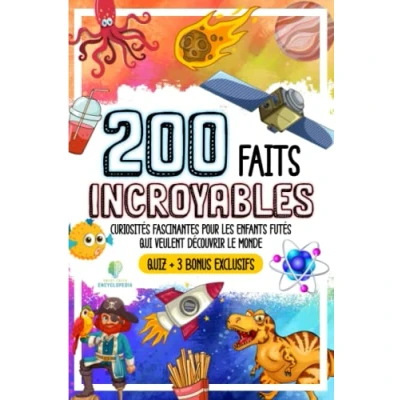Abbildung von 200 FAITS INCROYABLES: Curiosités Fascinantes Pour Les Enfants Futés Qui Veulent Découvriv Le Monde (FAITS ÉTONNANTS ET CURIOSITÉS)