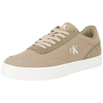 Abbildung von Calvin Klein Jeans Classic Cupsole Sneaker low, Herren, Größe: 45, Weathered teak/mermaid/eggshell Schuhe