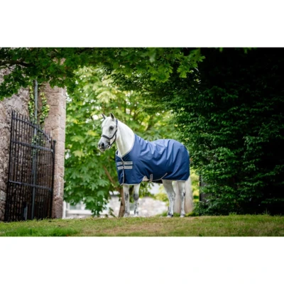 Abbildung von Horseware Weidedecke Amigo Ripstop 900 Original 100g Marineblau/Grau