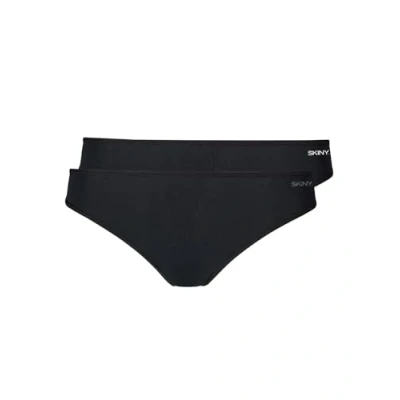 Abbildung von Skiny 2 PACK String, Damen, Größe: 36, Black