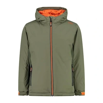 Abbildung von CMP Kinderjacke mit fester Kapuze, Khaki, 164