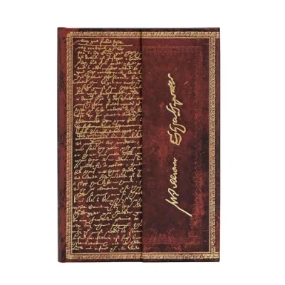 Abbildung von Paperblanks Faszinierende Handschriften Shakespeare Sire Thomas More Notizbuch Mini Unliniert, (140 x 100)