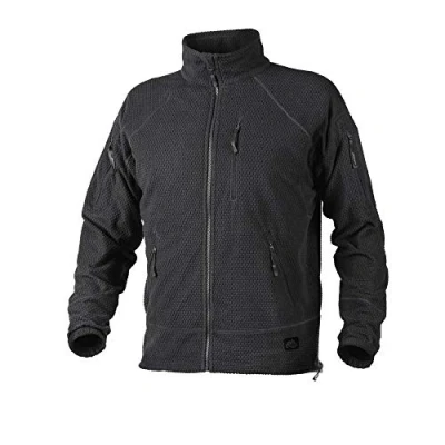 Abbildung von Helikon Tex Herren Fleece Jacket Alpha Tactical Grid Fleecejacke schwarz, Grau (Shadow Grey), XL