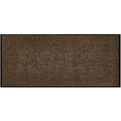 Abbildung von andiamo Premium Fußmatte Wash &amp; Clean langlebige Schmutzfangmatte Hauseingang als innen oder Fußabtreter im überdachten Außenbereich saugstarker Fußabstreifer 60 x 90 cm Braun