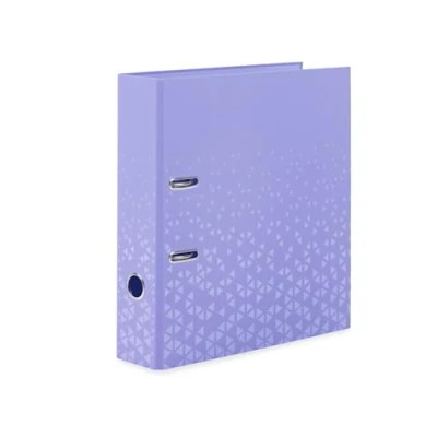 Abbildung von HERMA Ordner A4 Farbe Violett Lila Set, 5 Stück, 7 cm breit, Kinder Ringordner mit Muster, einfarbiger Aktenordner glänzender Veredelung und Innendruck für Jungen Mädchen
