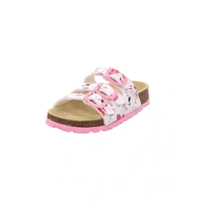 Abbildung von Superfit Fussbettpantoffel 1 800113 Hausschuh, WEIß/ROSA 1090, 37 EU