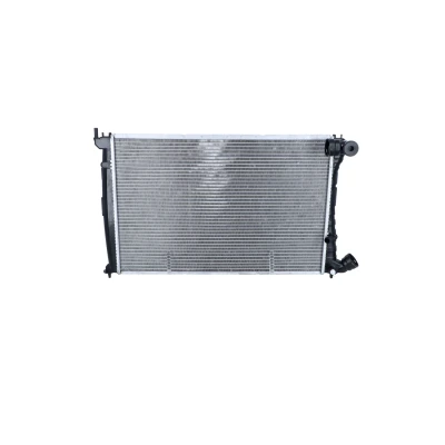 Abbildung von NRF EASY FIT 519602 Kühler, Motorkühlung Aluminium 610 396 34 mit Dichtring Kühlrippen gelötet