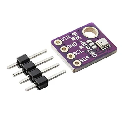 Abbildung von CUQI GY BME280 Barometrischer Drucktemperatursensor, Kalibrierter Höhenmesser Drucksensor mit IIC I2C Breakout Modul für GPS Module