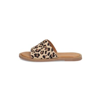 Abbildung von Tamaris Pantolette flach, Damen, Größe: 40, Leopard Schuhe