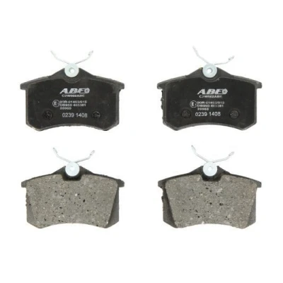 Abbildung von KRAFT 6010020 Bremsbelagsatz Hinterachse RENAULT: SCENIC 3, GRAND 2, VOLKSWAGEN: GOLF Passat B5 Saloon, SEAT: Exeo ST