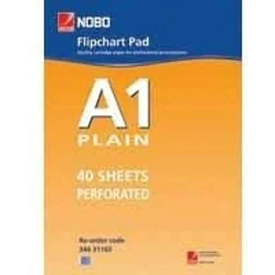Abbildung von Flipchartblock, blanko, 40 Blatt (A1)