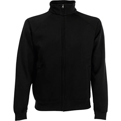 Abbildung von Fruit of the Loom: Sweat Jacket 62 228 0, Größe:2XL;Farbe:Black