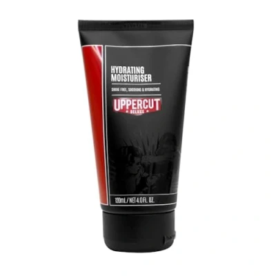 Abbildung von Uppercut Deluxe Hydrating Moisturiser, Beruhigt und repariert die Haut mit Allantoin Sheabutter, Ölfreie Formel, Ideal für Verwendung nach der Rasur, 240 ml