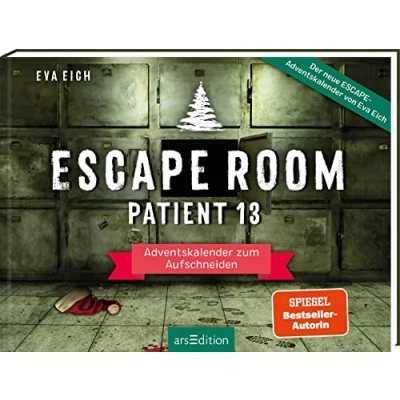 Abbildung von Escape Room. Patient 13: Adventskalender zum Aufschneiden Das Original: Der neue Room für Erwachsene von Eva Eich
