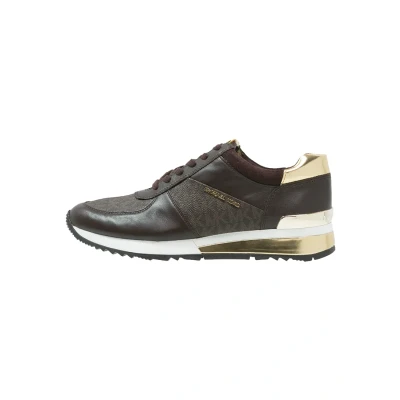 Abbildung von Michael Kors Allie Sneaker low, Damen, Größe: 38.5, Brown Schuhe