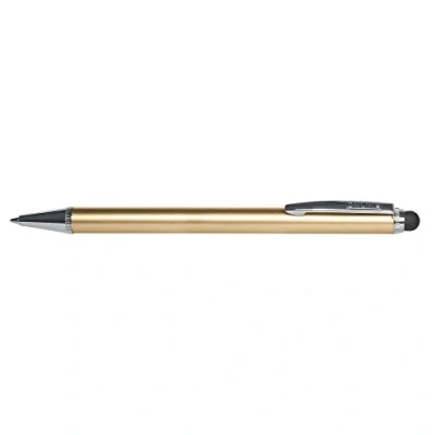 Abbildung von Online Schreibgeräte 34352/3D Kugelschreiber Stylus XL, Großraummine M, blau, Champagne