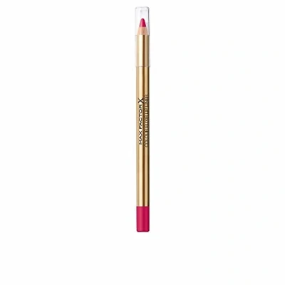 Abbildung von Max Factor Colour Elixir Lipliner, 45 Rosy Berry, Lipliner für ideal definierte Lippen, mit geschmeidiger Textur und mattem Finish, verlängert die Haltbarkeit des Lippenstifts, 5 g, 1 Stück (1er Pack）