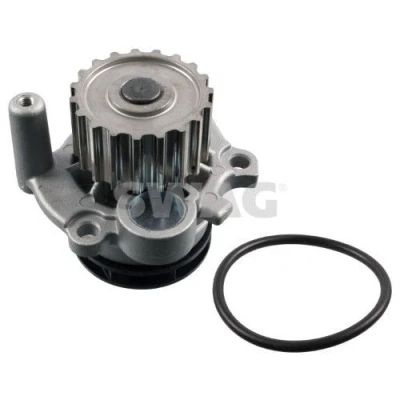 Abbildung von SWAG 30 15 0026 Wasserpumpe 19 Aluguss mit Dichtring Kunststoff VOLKSWAGEN: Golf 4, Bora Saloon, 4 Variant, SEAT: Leon I Hatchback, Ibiza 2